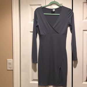 H&M periwinkle blue cocktail dress.